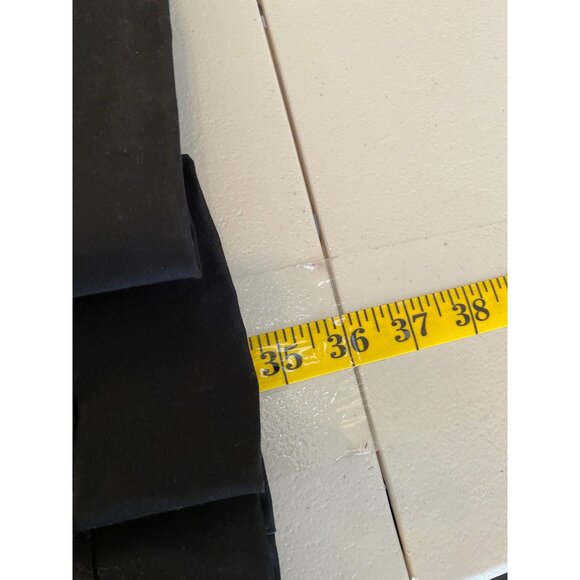 Jones Wear Dress Black White Geometric Pattern Sleeveless V-Neck w/ Belt Size 4 - Picture 5 of 9